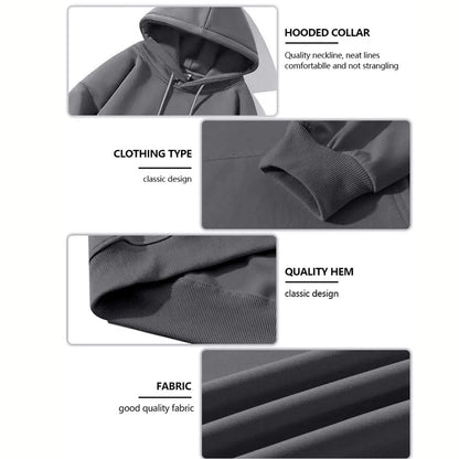 MEN'S OVERWEIGHT HOODIE