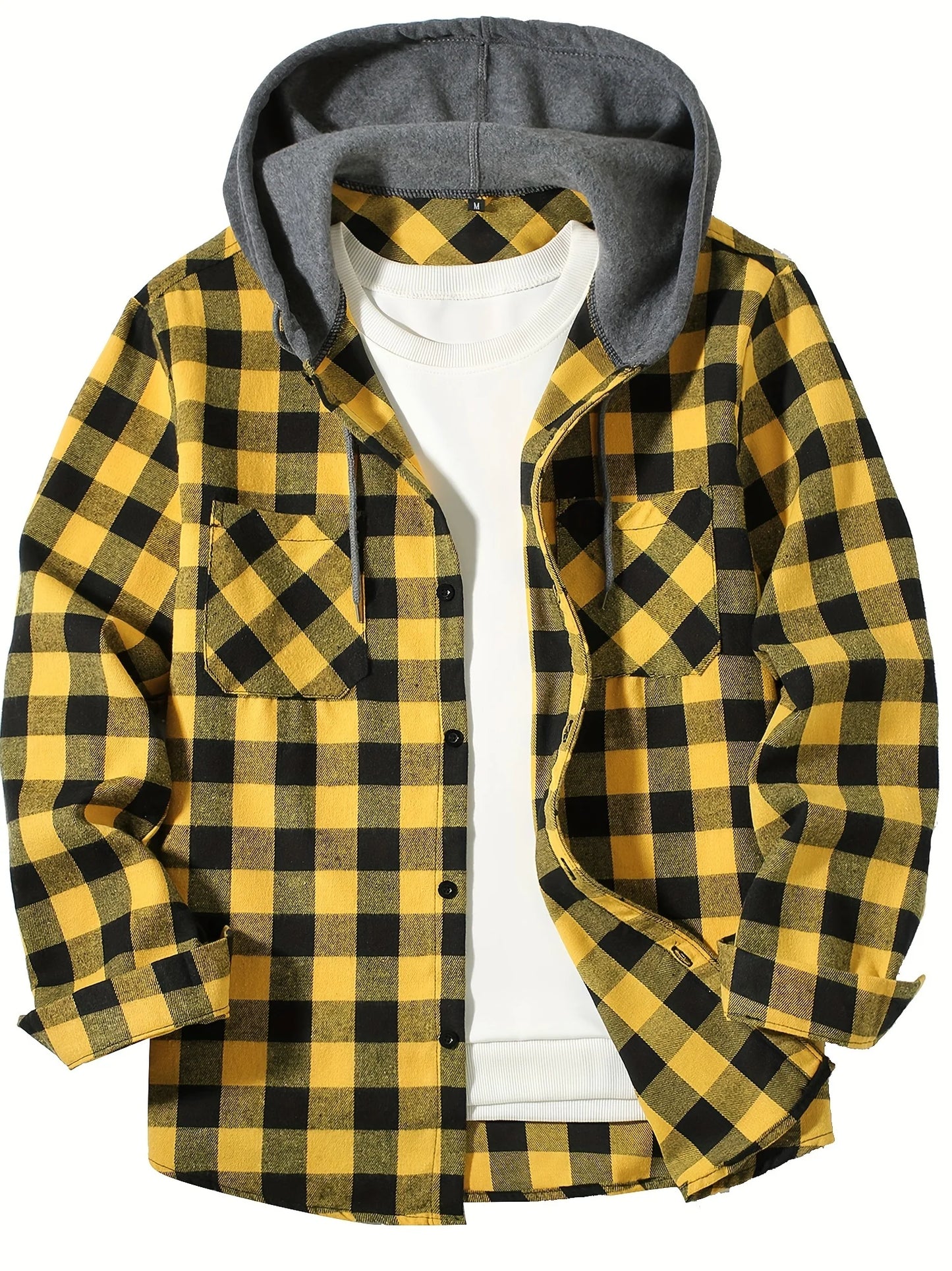MEN'S HOODED FLANNEL