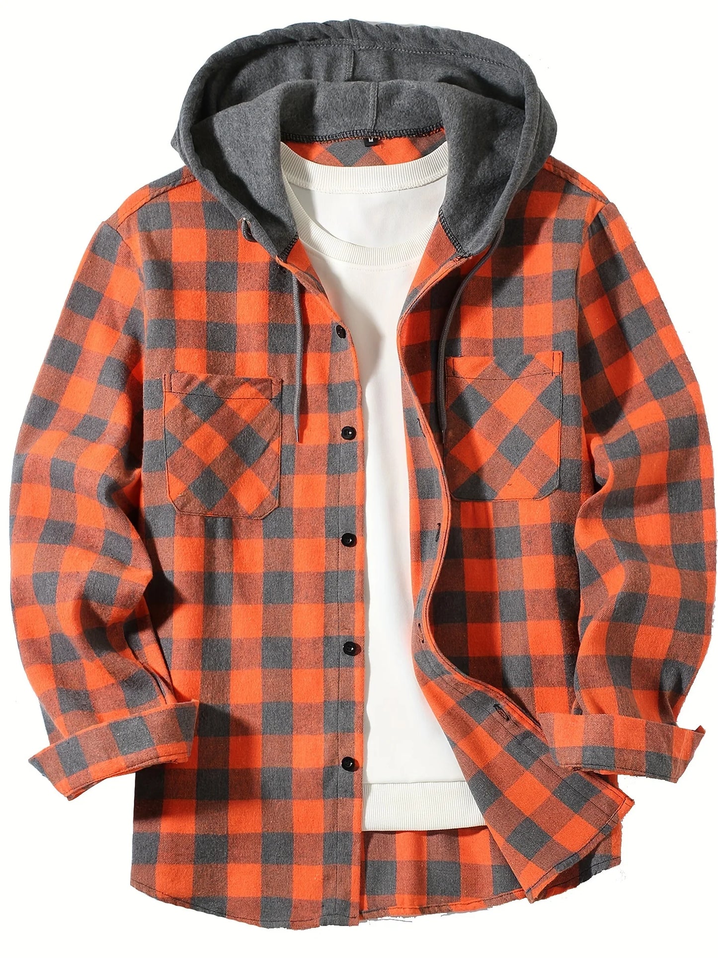 MEN'S HOODED FLANNEL